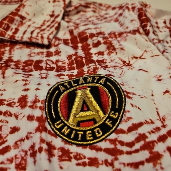 NWT Atlanta United FC Soccer Men's Antigua Golf Polo Shirt Medium New With Tags - Picture 7 of 7